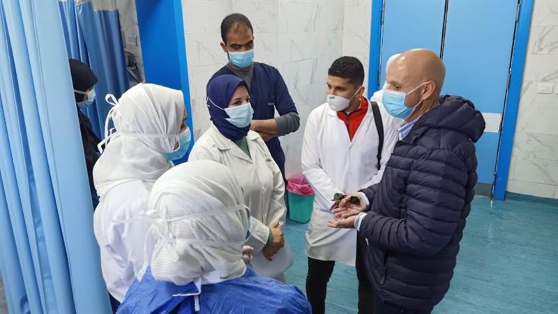 وكيل الصحة يتفقد