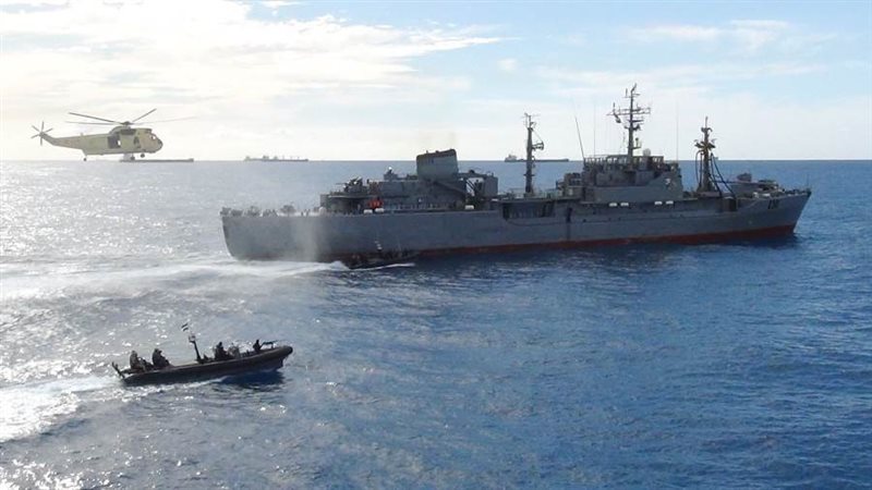 فعاليات التدريب البحري