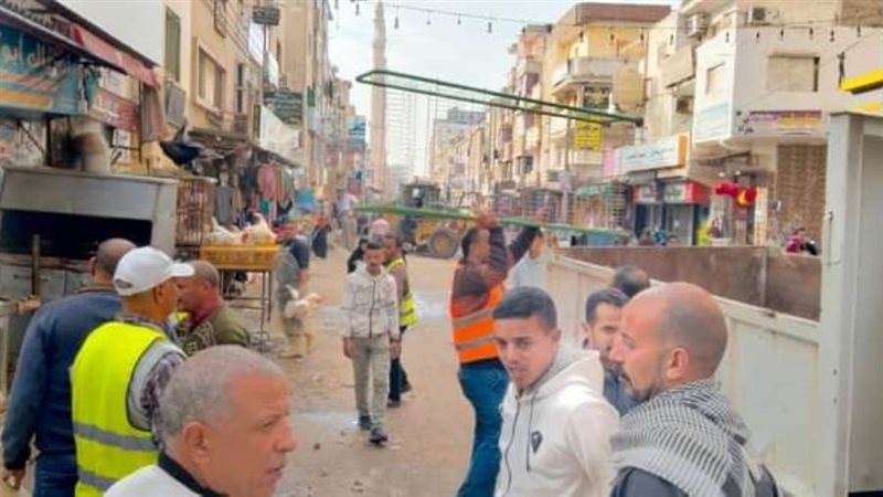 رفع الإشغالات والتعديات