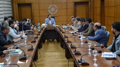 محافظ الدقهلية يستعرض تصميمات مشروع 