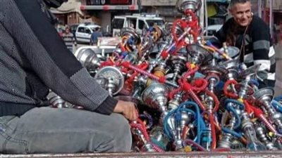 مصادرة ٩٥ شيشة ومكبرات صوت ورفع ٧٢٩ حالة إشغال طريق بالبحيرة 