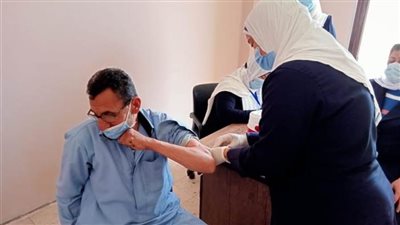 مركز للقاح كورونا بكل قرية أم  ببني سويف 