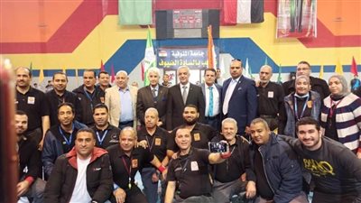 انتهاء بطولة المصارعة للجامعات والمعاهد العليا