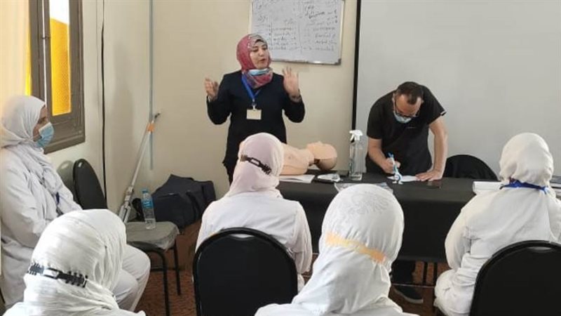 تدريب الفرق الطبية