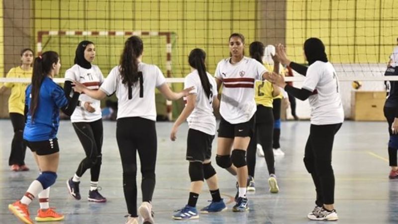 سيدات طائرة الزمالك