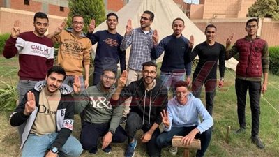 افتتاح معسكر الجوالة بكلية الهندسة الإلكترونية بـ”جامعة المنوفية“