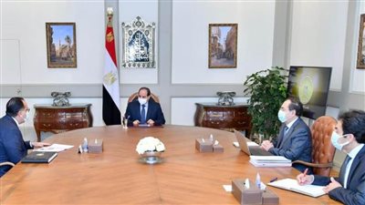 الرئيس السيسي يوجه بمواصلة تنفيذ خطة توصيل الغاز الطبيعي للوحدات السكنية المنزلية