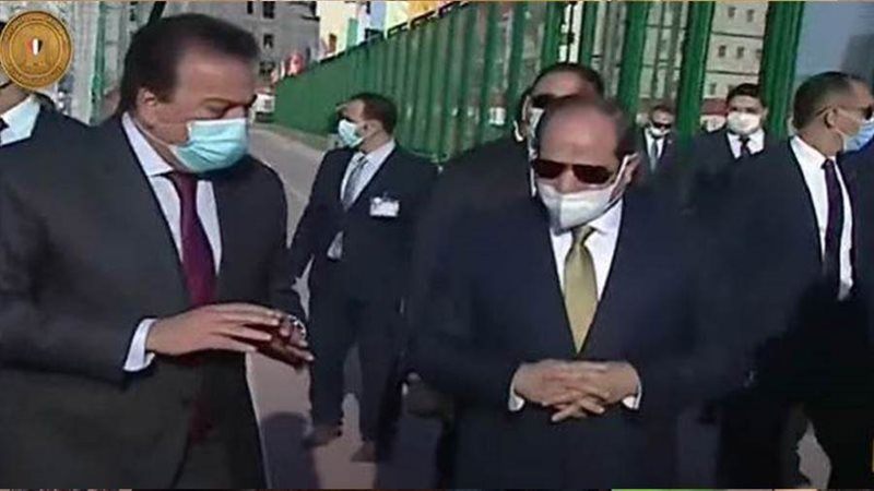 الرئيس السيسي يتابع