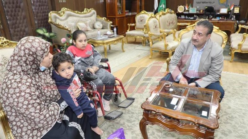 محافظ المنوفية يلتقي