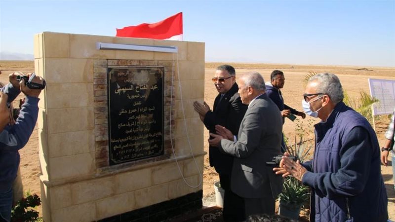 خلال الافتتاح المشروع