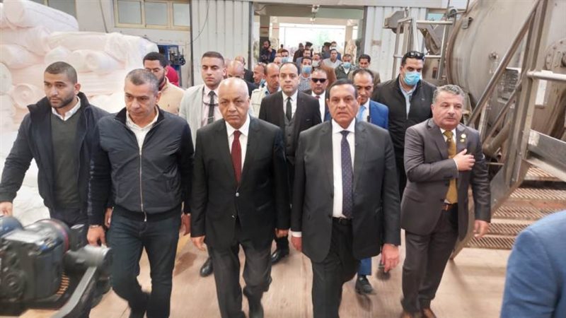 محافظ البحيرة يتفقد