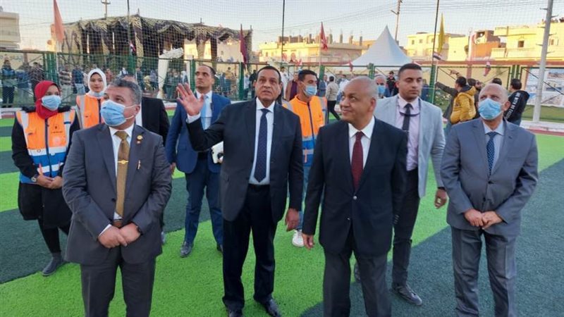 محافظ البحيرة يتفقد