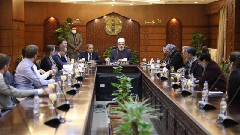 وكيل الأزهر ووفد