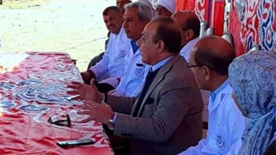 بيطري الشرقية ينظم قافلة بيطرية بالمجان بمنشأة أبو عمر بالحسينية