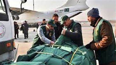 طائرتان إغاثيتان تصلان إلى كابول ضمن الجسر الجوي السعودي لدعم الشعب الأفغاني