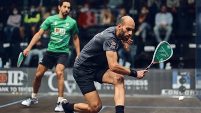 مروان الشوربجي يتأهل إلى نصف نهائي بطولة بلاك بول للإسكواش