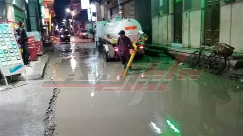 رفع مياه الأمطار