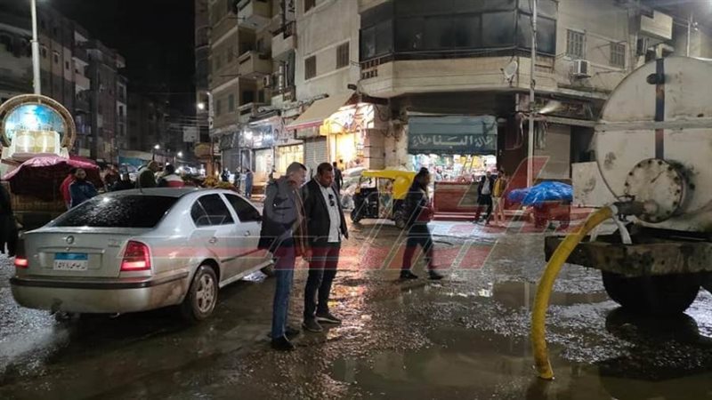 رفع مياه الأمطار