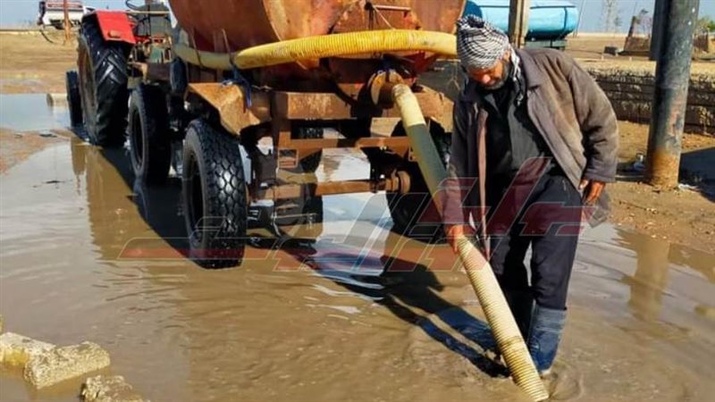 كسح مياه الأمطار