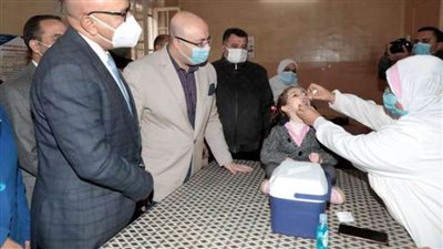 تطعيم 574 ألف طفلاً ضد شلل الأطفال ببني سويف  