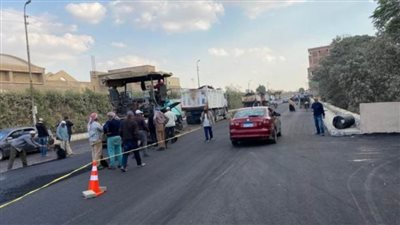  تطوير ورصف المرحلة الأولى من محور طريق الإسماعيلية السويس الزراعي