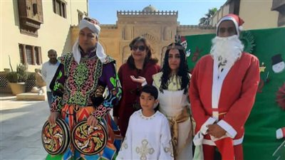 أنشودة فرح بالمتحف القبطي بمناسبة أعياد الميلاد