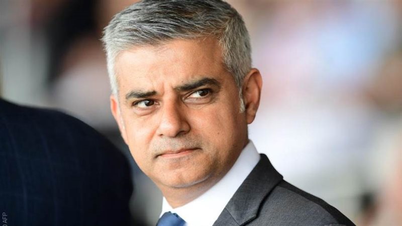 عمدة لندن صادق خان