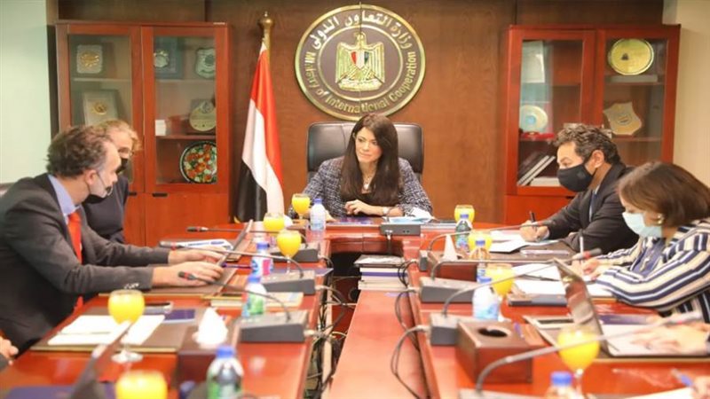 رانيا المشاط تلتقي