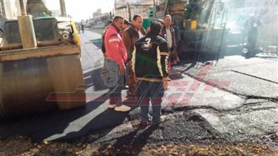 رصف 3شوارع وتطوير7 آخرى ضمن خطة التطوير بـ”أشمون“
