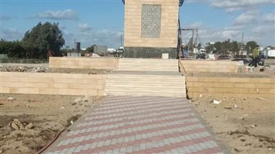 رئيس مدينة بني سويف يتابع تطوير الميادين العامة  