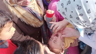 الحملة القومية للتطعيم ضد شلل الأطفال تجوب قرى ومراكز الإسماعيلية 
