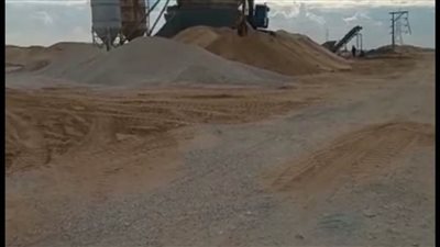 انتهاء 40% من أعمال محطة المعالجة الثلاثية بقرية جلبانة الإسماعيلية