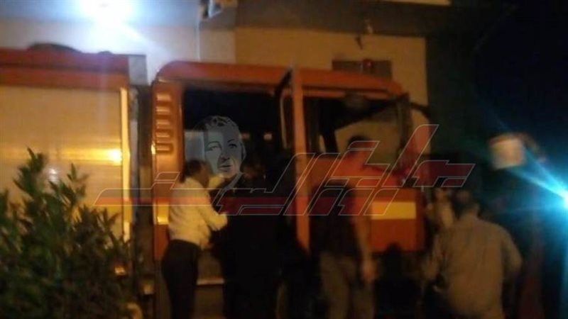 سيارة إطفاء لاخماد