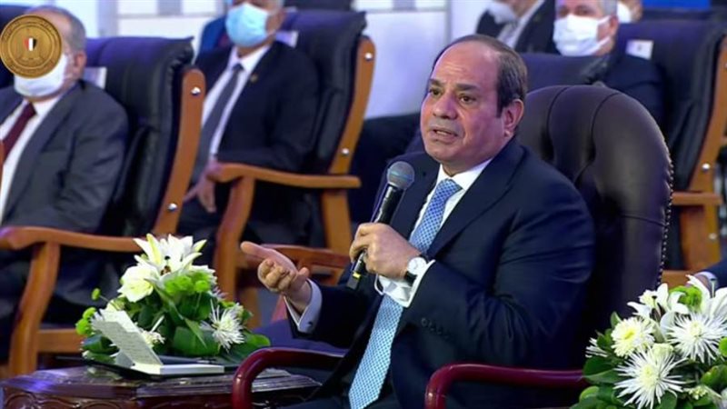 الرئيس السيسي يشدد