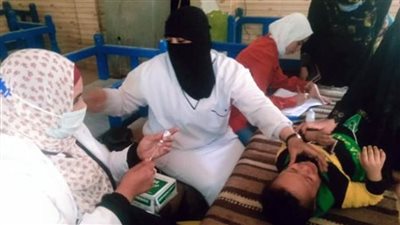 انتهاء حملة شلل الأطفال بأسوان وتطعيم 253 ألف طفل