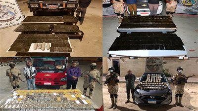 جهود مكثفة لقوات حرس الحدود على كافة الإتجاهات الاستراتيجية للدولة