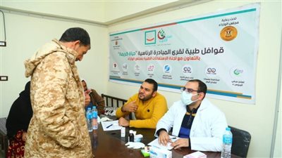 قوافل صناع الخير ومجلس الوزراء تصل إلى القرى والتجمعات الصحراوية بأقصى شمال غرب مصر