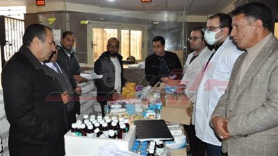 جامعة كفرالشيخ تنظم قافلة طبية مجانية للكشف على أهالي سيدي براني