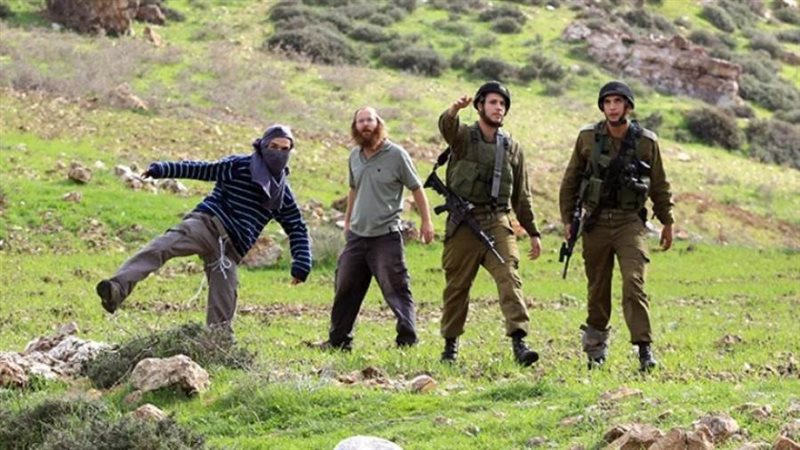 المستوطنين الإسرائيليين