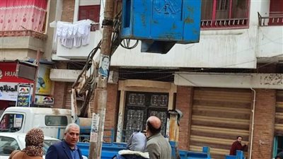 محافظة الدقهلية تشن حملات لإزالة الإعلانات غير المرخصة