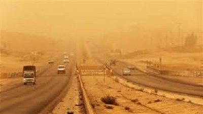 عواصف ترابية وانخفاض في درجات الحرارة بالوادي الجديد