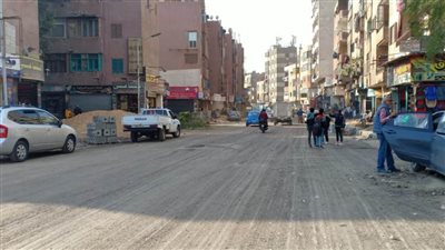 محافظة الجيزة تبدأ أعمال تطوير شارع المدبح 