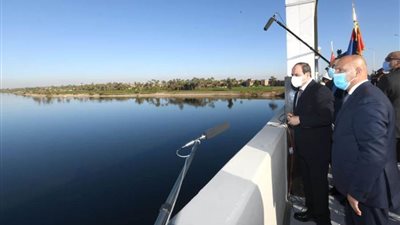 افتتاح الرئيس السيسي سلسلة من المشروعات القومية الجديدة من قنا× 9 صور