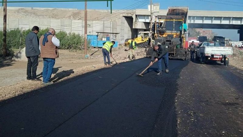 مشروعات الرصف بالمنوفية