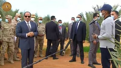 التفاصيل الكاملة لافتتاح الرئيس السيسي  المشروع القومي 