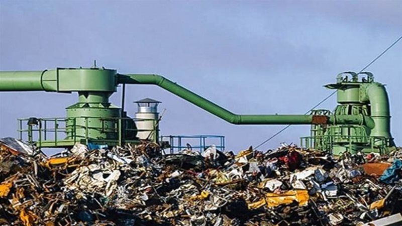 مصنع لتحويل النفايات