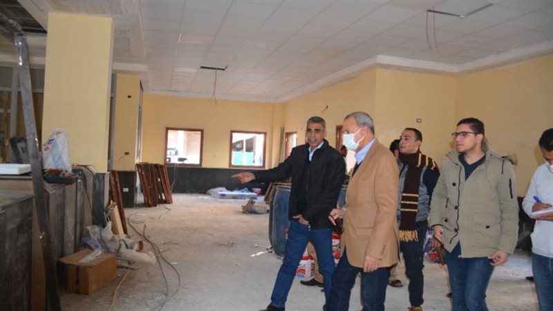 الهجان يتابع مشروعات