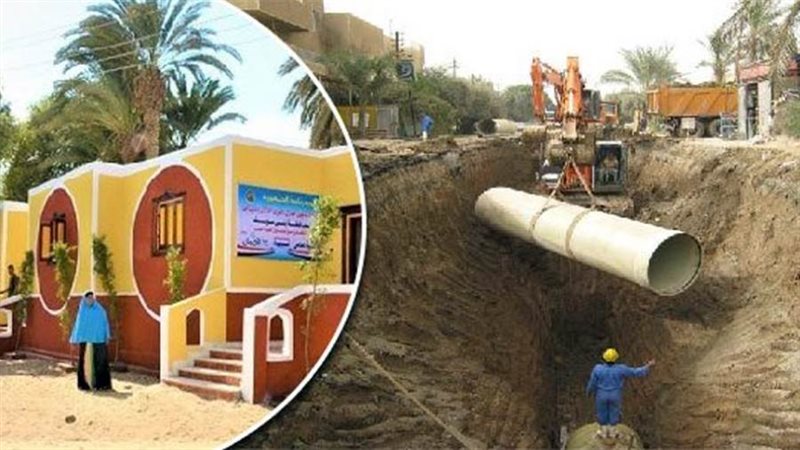 شبكات المياه والصرف