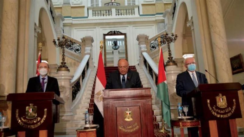 مصر والأردن وفلسطين