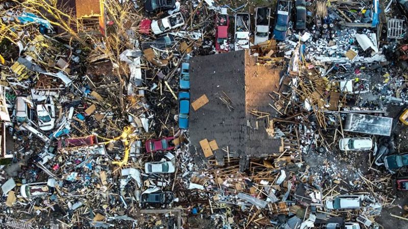 آثار اعصار كنتاكي